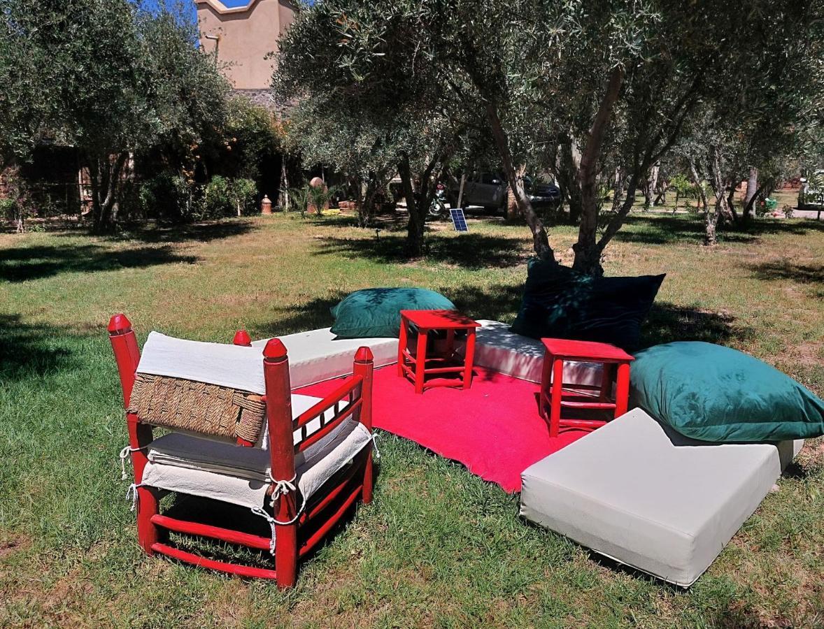 לינה וארוחת בוקר מרקש Manzal Lahbab מראה חיצוני תמונה